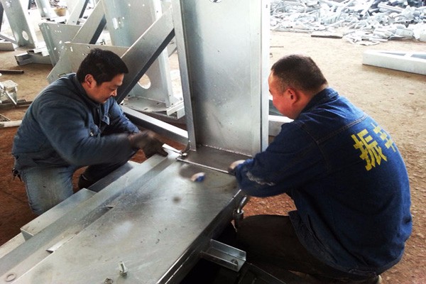 噴灌機生產(chǎn)車(chē)間展示