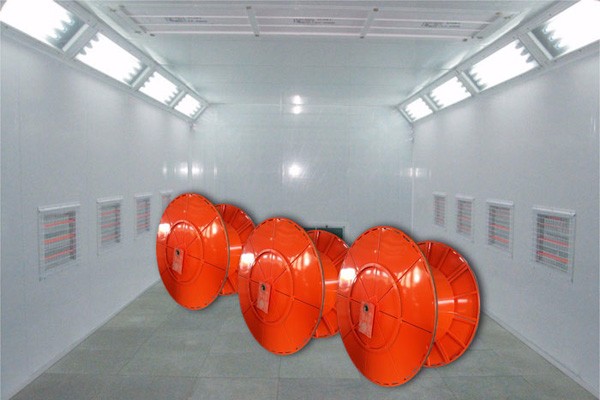 噴灌機生產(chǎn)車(chē)間展示