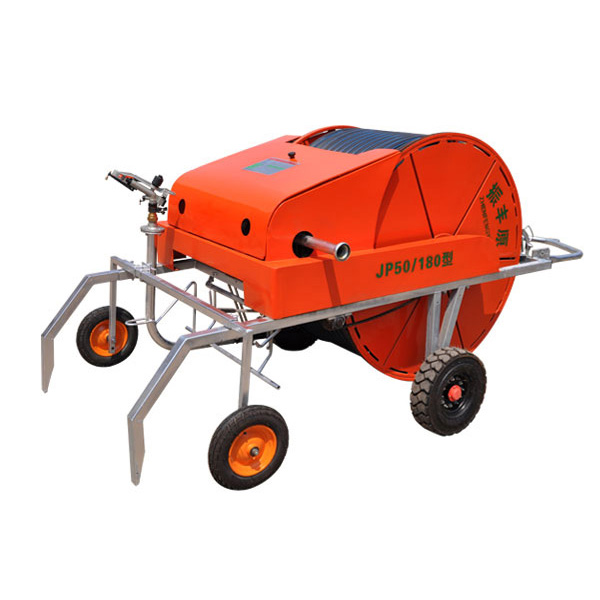 卷盤(pán)式噴灌機工作原理